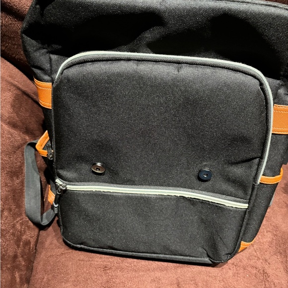 Modoker Vintage Laptop Backpack for Women or Men with USB Charging Port - Black - Picture 9 of 11